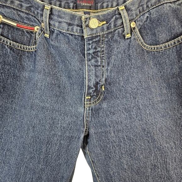 Tommy Jeans Vintage Roc Roc Y2K 2000s Bootcut Denim Size Juniors Size 11 - Picture 3 of 12